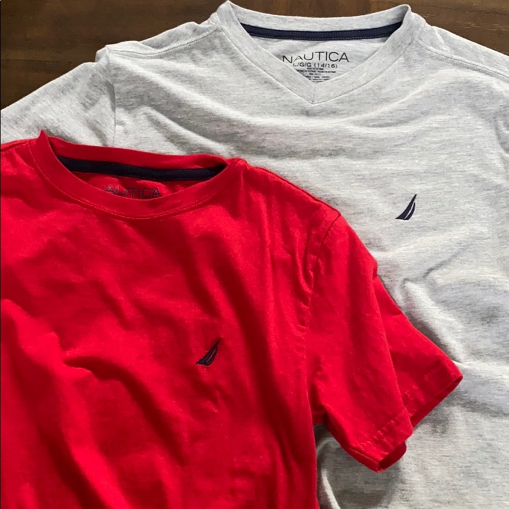 Nautica T-shirt size L (14/16)